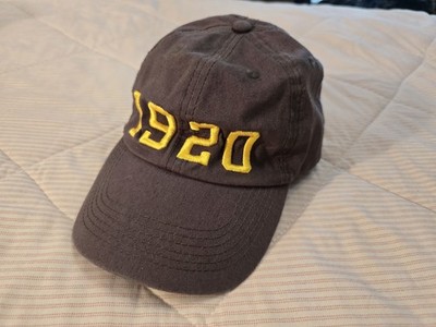 TNT Fireworks 1920 Grey Hat American Flag Yellow Embroidered Numbers Adjustable