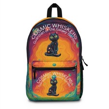 Cosmic Whiskers Galaxy Backpack  School or Travel Essentials