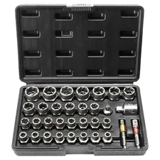 VEVOR Bolt Extractor Set 29-Piece Bolt and Nut Remover Set with Storage Case
