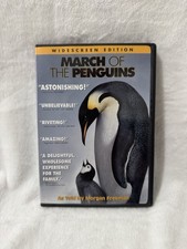 Warner Independent March of the Penguins DVD Widescreen Documentary Morgan Free&hellip;