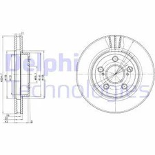 Disque de frein Toyota CARINA