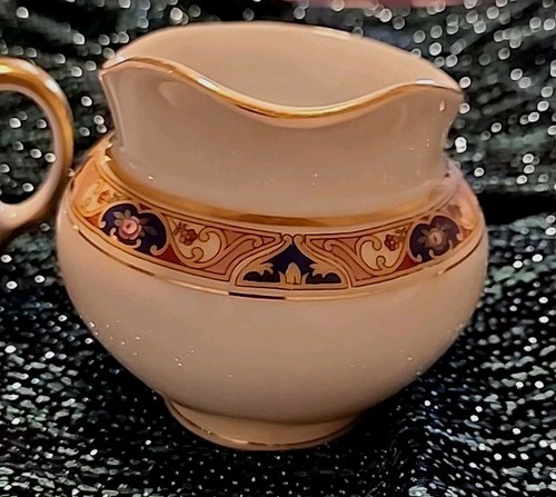 Epiag Orientale Sugar With Lid & Creamer Czechoslovakia China Vintage Rare K - Picture 5 of 16