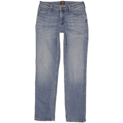 Lee Marion  Damen Blau Straight Regular Stretch Jeans W30 L30 (107576)