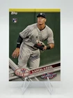 2017 Topps New York Yankees Team Set Aaron Judge Rookie Card #NYY-16