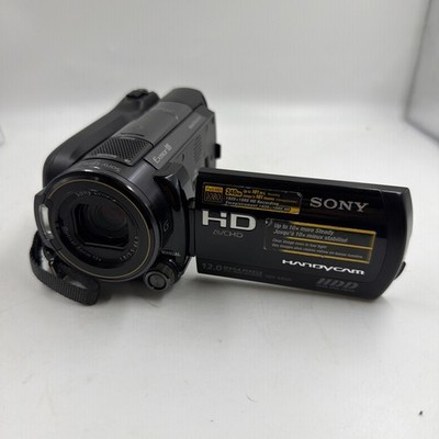 Sony HDR-XR520V Black Digital HD Camcorder UNTESTED FOR PARTS/REPAIR