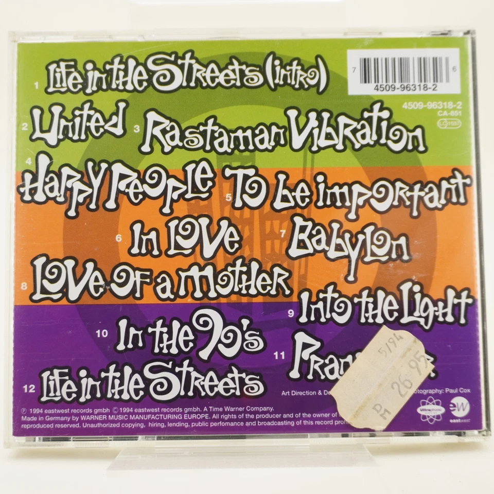 Prince Ital Joe Feat. Marky Mark – Life In The Streets | CD | Zustand sehr gut - Bild 2 von 2
