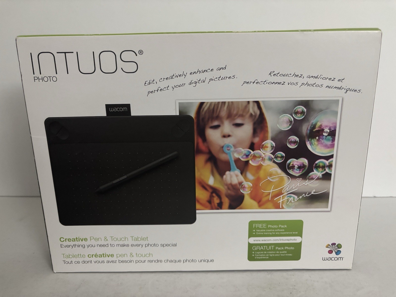Wacom Intuos CTH-490 Digital Drawing Tablet with Pen -
