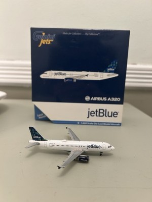 GeminiJets JetBlue A320 1/400 Modellflugzeug Zulassung N537JT