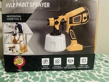 1000W High Power Electric Paint Sprayer Gun Handheld HVLP Tool – Used Working