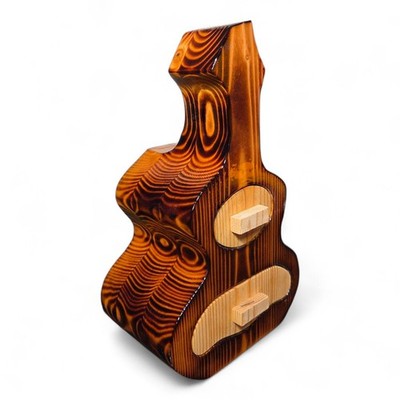 Jewelry Box Guitar Shaped Organizer Handcrafted