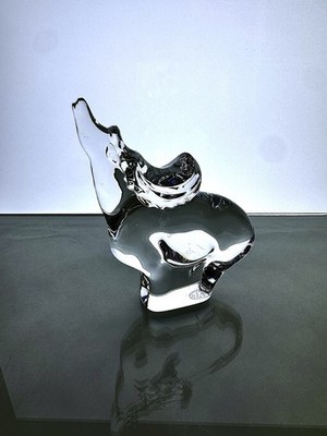 Baccarat クリスタルの鹿 置物 Baccarat Crystal Reindeer - Moose/ Elk/ Deer Figurine, 4 3/8” | eBay
