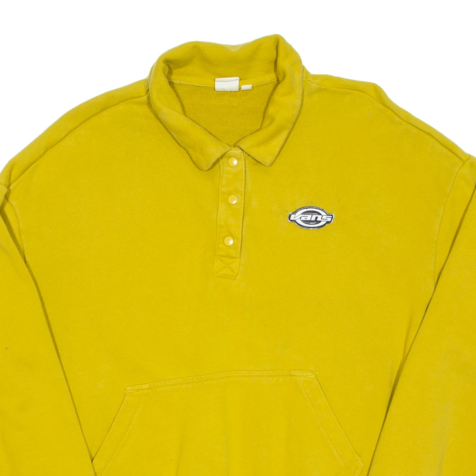 Sweat À Capuche VANS Pour Homme Vert Col M - Photo 2/4