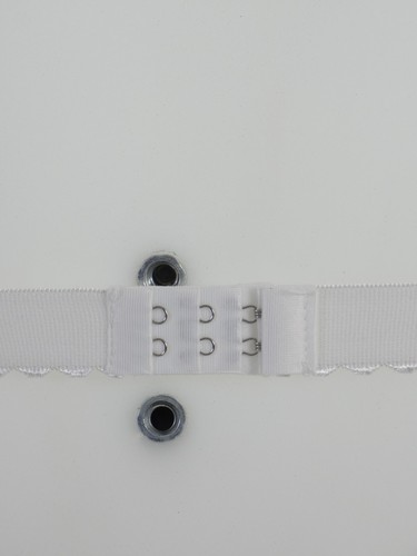 Vera Lucy Lace Bra White Crochet Bralette Top Adjustable Stretch Under Bust S - Picture 7 of 16