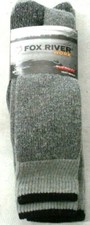 Fox River Wool Work Boot Sock, Fox River 6600 socks, 2 Pairs Winter Socks, Grey