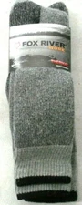 Fox River Wool Work Boot Sock, Fox River 6600 socks, 2 Pairs Winter Socks, Grey 