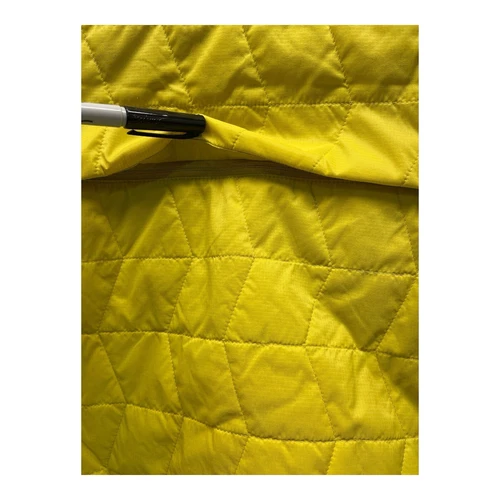Prana Alpine Air Vest Mens Size Large Yellow Full Zip Lightweight Primaloft NWT image 7