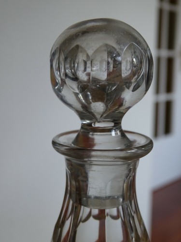 VAL SAINT LAMBERT ANCIENNE CARAFE A LIQUEUR MODELE ESNEUX CRISTAL - Picture 3 of 8