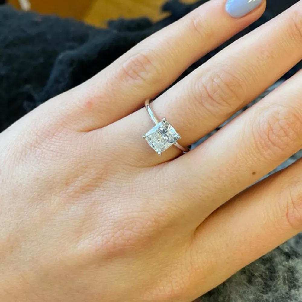 1 cheap carat cushion