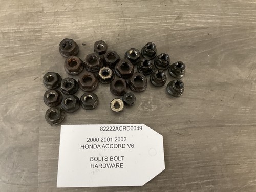 2000 2001 2002 HONDA ACCORD V6 BOLTS BOLT HARDWARE H26