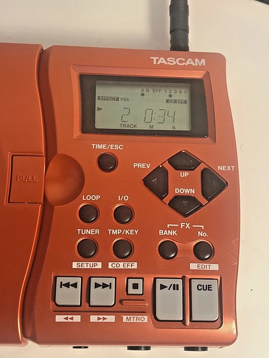 Tascam portable on sale cd guitar trainer