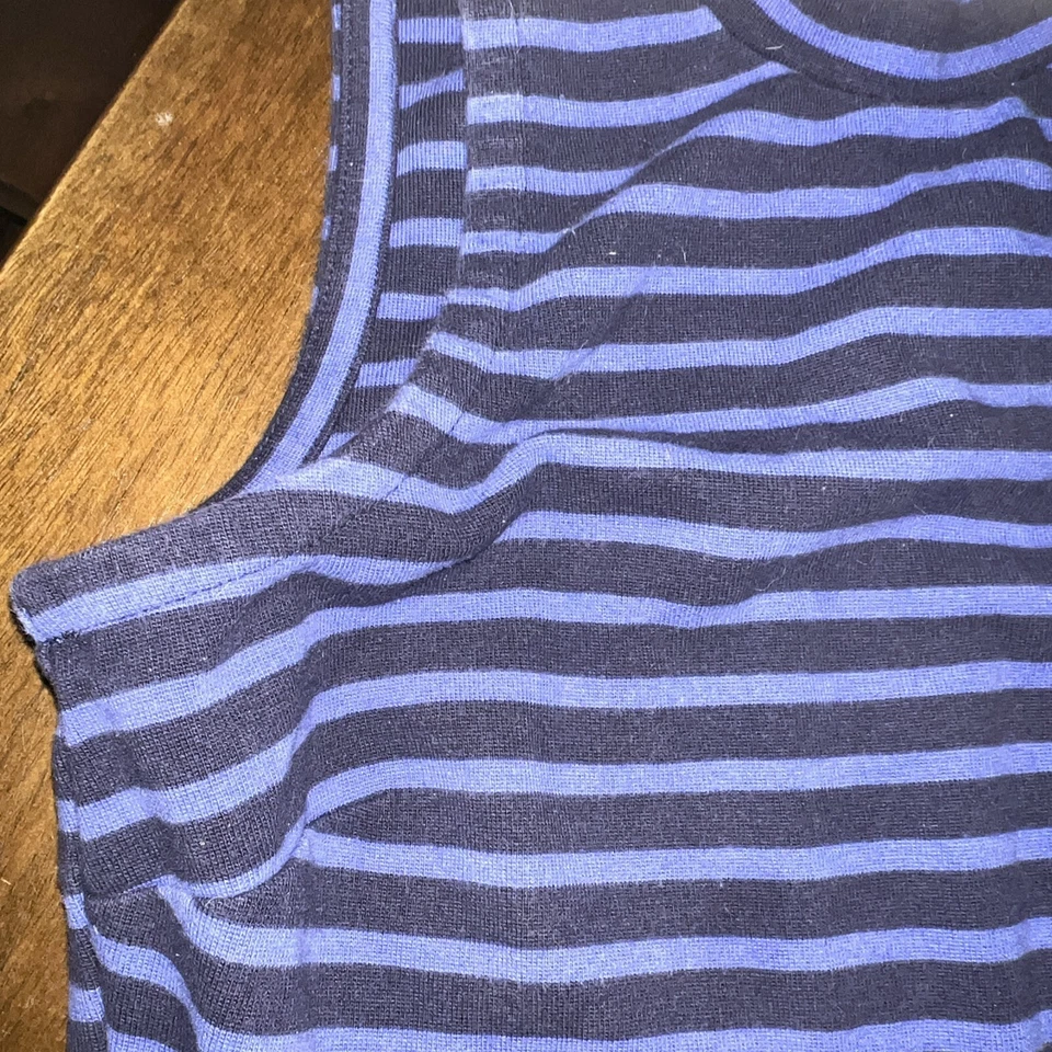 Old Navy Girls Striped Maxi Dress Mock Neck Size XS - Image 3 of 4