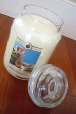 NOS NEW Goosecreek Goose Creek Candle 24 oz Full Size Jar  SOFT LINEN BREEZE
