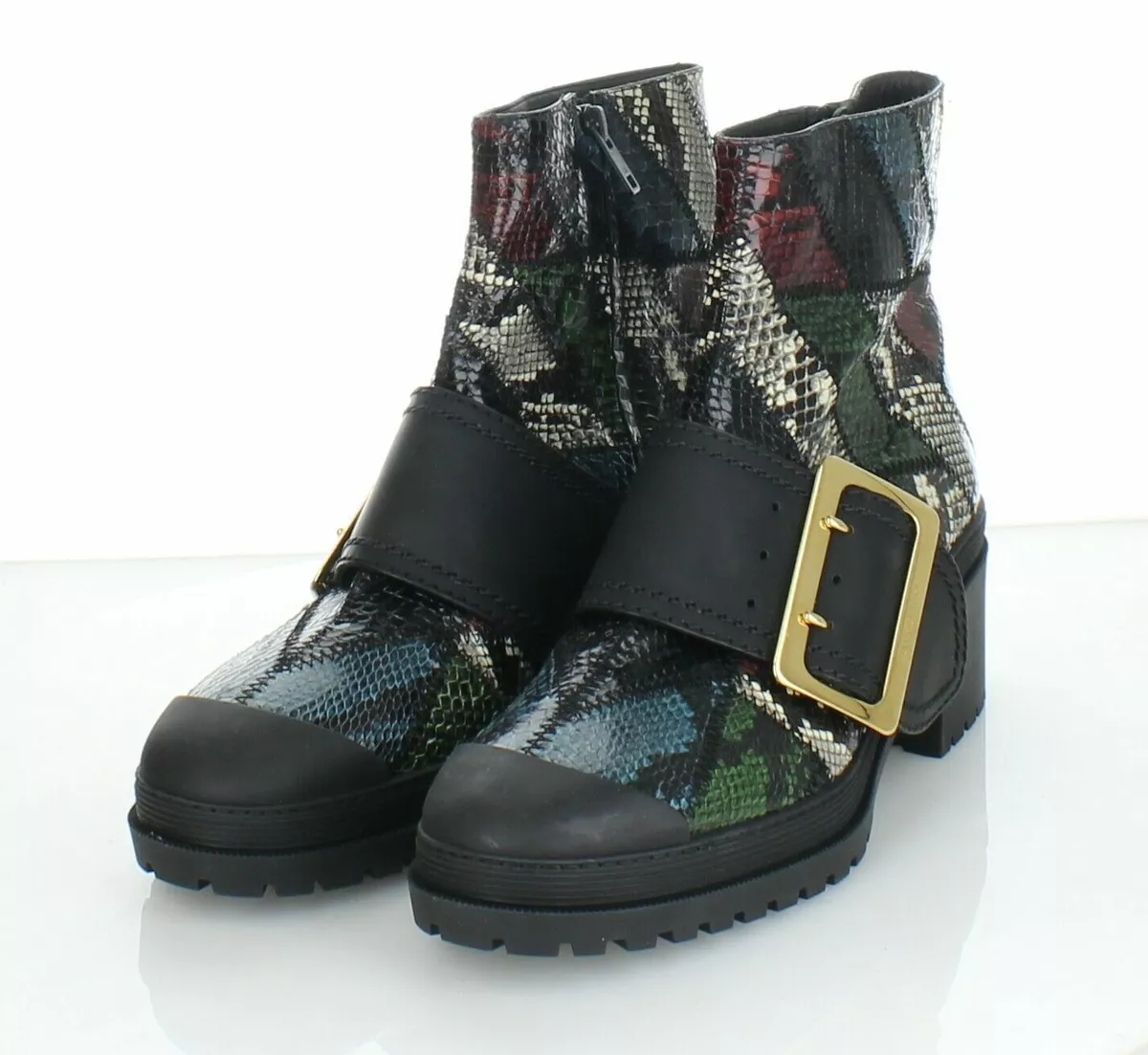 Wildly Luxurious: Unveiling Burberry Snakeskin Boots