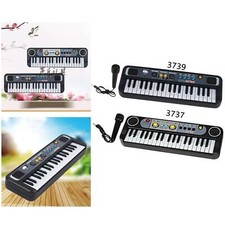 37 Key Mini Portable Digital Electric Piano Keyboard with 24 Demo Songs Musical