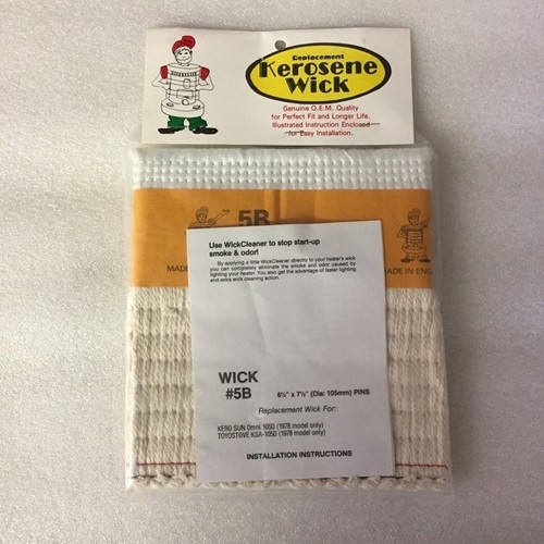 Kerosene Heater Replacement Wick 6.5" x 7.5" Kero Sun Toyostove 105 5B