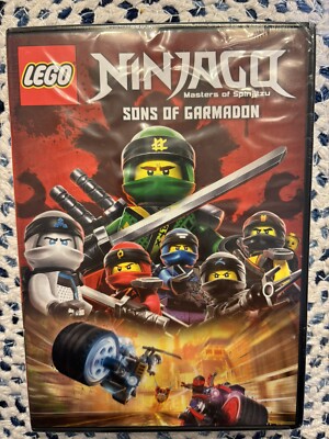 LEGO Ninjago Sons Of Garmadon Season New/Sealed DVD Set NTSC Region  USA