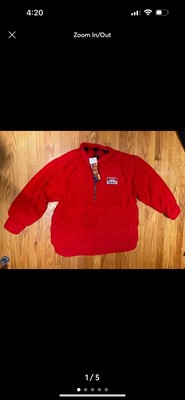 Marlboro Unlimited Jacket Adult XLarge Reversible Half Zip Fleece Pullover
