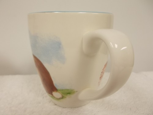 Secret Celebrity Happy Easter Eggs Bunny Rabbit Porcelain Coffee Tea Cup Mug - Picture 4 of 6