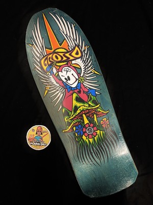 RARE Black Label Jeff Grosso Forever 1989 Reissue Skateboard Deck 