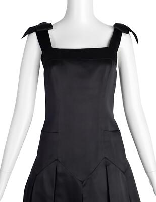 90s chanel black dress Chanel Printemps 1997 Silk Little Black Dress / Size 40 – Xtabay Vintage main image 0