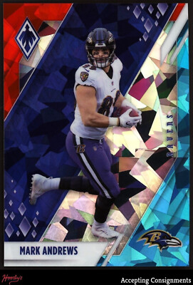 2021 Panini Phoenix Fire and Ice #8 Mark Andrews /50 Baltimore Ravens NFL mint