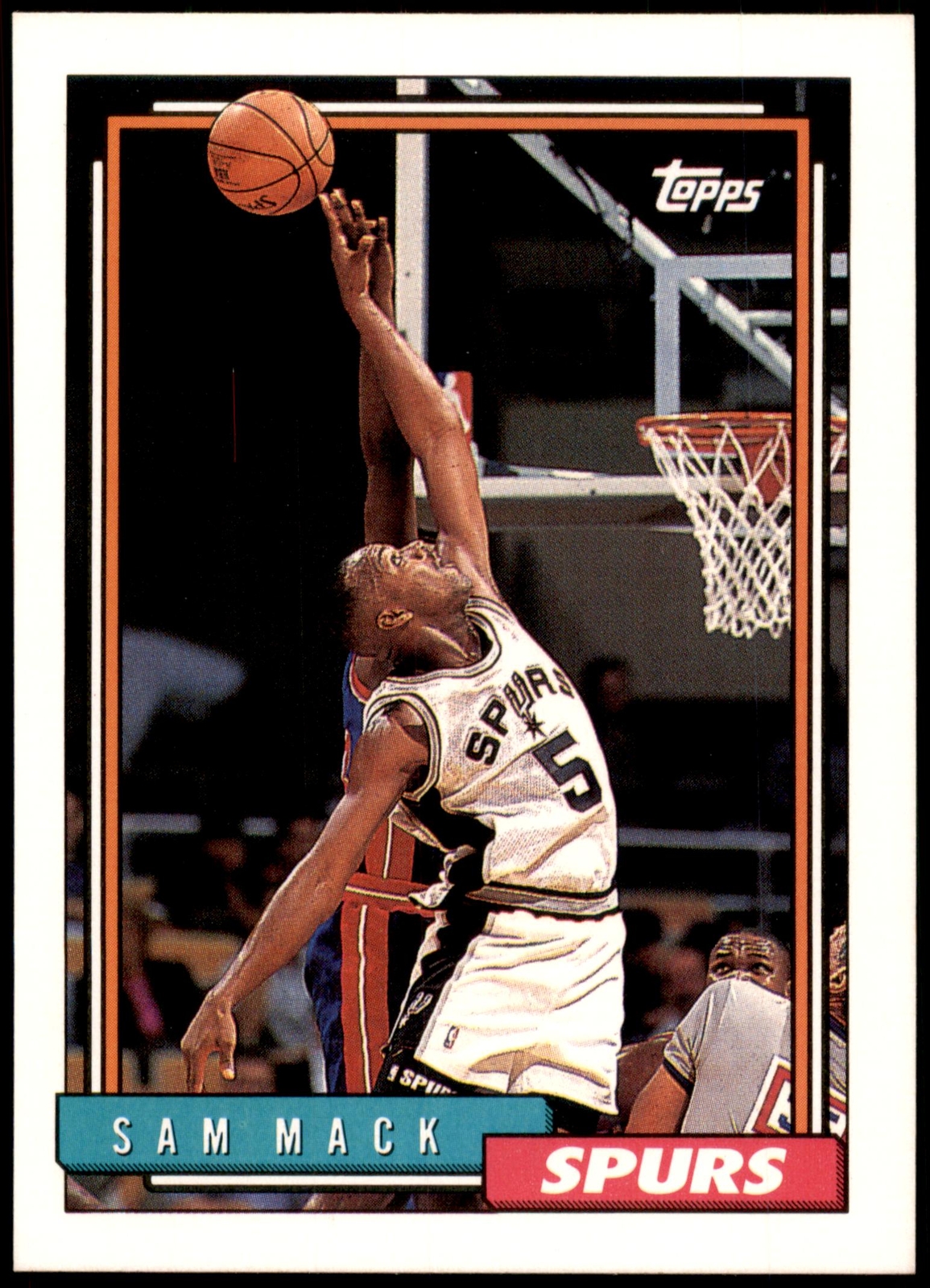 Sam Mack #377 1992-93 Topps