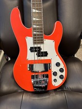 Jackson 4 String Bass CBXNT DX IV - X Series Concert Rocket Red