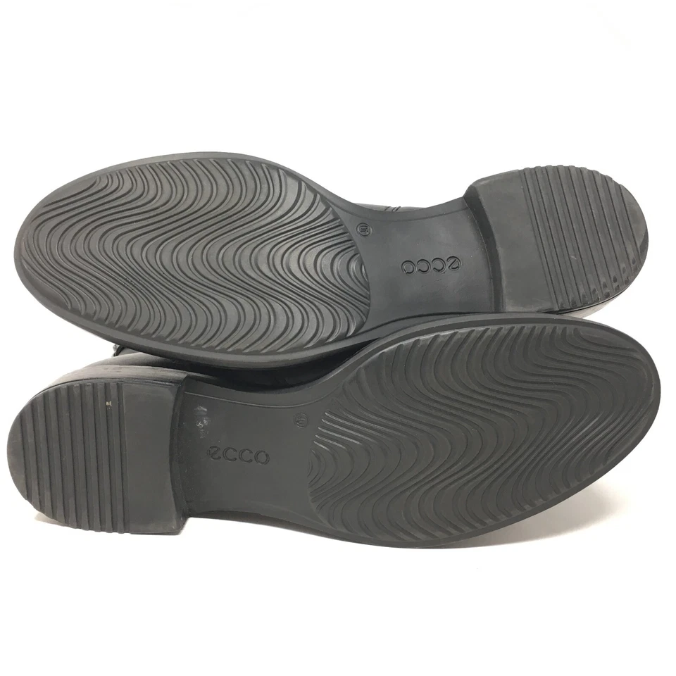Botas de moto Ecco Shape 25 zapatos de motociclista para mujer talla 9-9,5 EE. UU. 40 UE cuero negro Foto 2 de 4