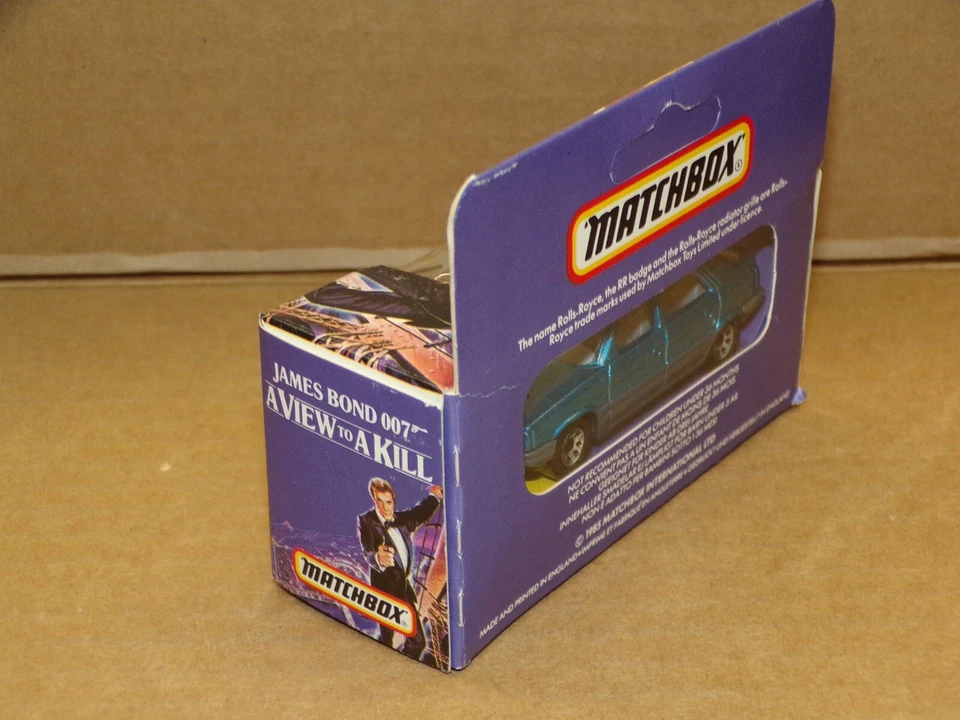VINTAGE MATCHBOX JAMES BOND 007 RENAULT 11 TAXI ~ NEW OLD STOCK ! - Image 3 of 4