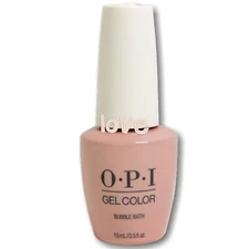 OPI Gel Nail Polish 0.5fl.oz UV/LED Gel Color GC S86- Bubble Bath