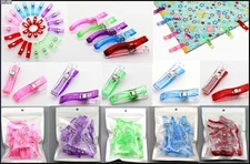 WONDER CLIPS, All Purpose Craft, Sewing, Quilting Clips - All Sizes 
