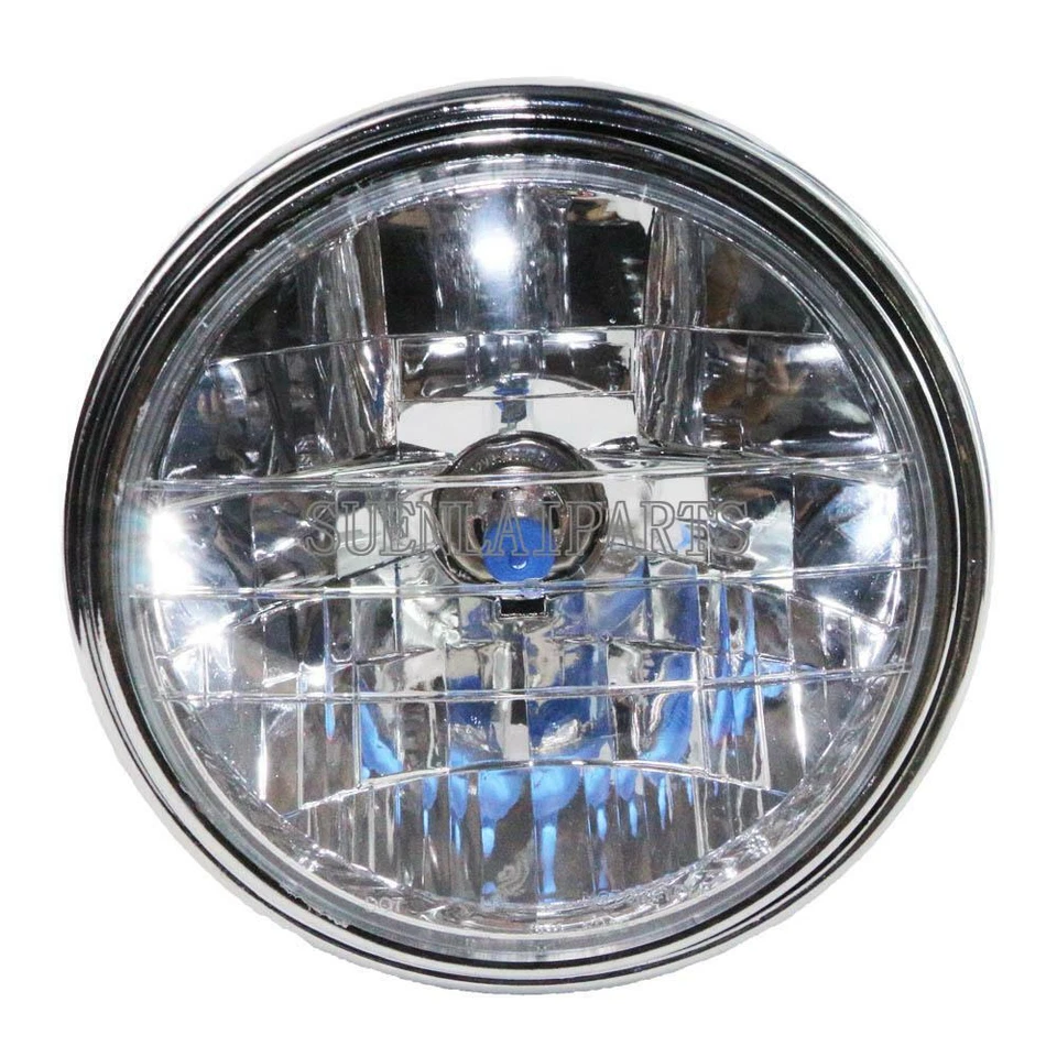 Lámpara de faro de moto de 7" para Honda CB600F CB900F Hawk II 400 Interceptor VTR Foto 2 de 4