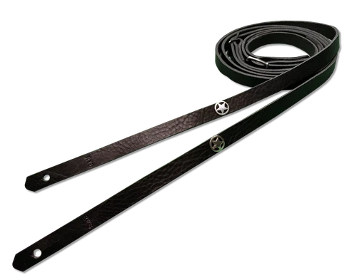 RYB Leather Guitar Strap SLASHER Star Thin Custom Los Angeles Straps
