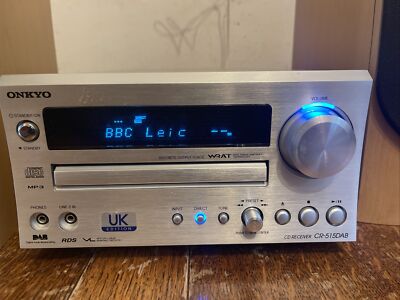 ラジオ・コンポ ONKYO. CD/AD AMPLFIER Onkyo CD Receiver CR-515DAB Amplifier AUX Radio -repairs | eBay