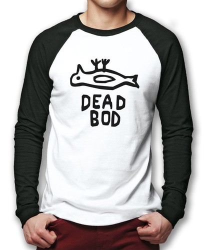 Dead Bod - Top da baseball da uomo Funny Hull Dockyard Graffiti molte taglie - Foto 1 di 2