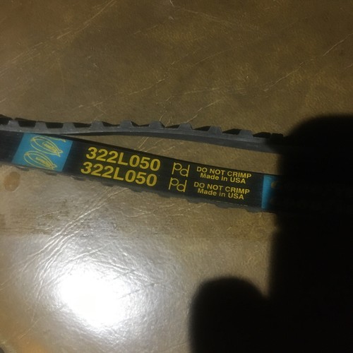 NEW Goodyear Pd 322L050 Timing Gear Belt, 86T 3/8" Pitch 1/2" Wide 32 1/4" Long - Picture 2 of 5