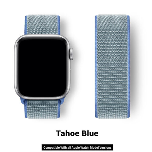 Correa deportiva de nailon 40/44/41/45/42/46/49 mm para Apple Watch 10 9 8 7 6 SE - Imagen 107 de 131