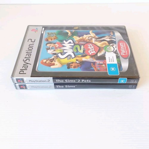 The Sims & The Sims 2: Pets PS2 Video Game Bundle ×2 | PAL - Picture 3 of 7