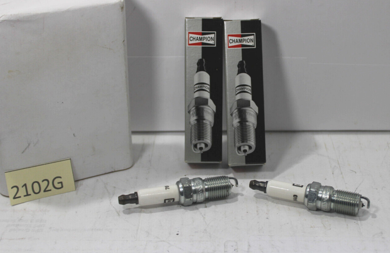 2--CHAMPION SPARK PLUGS 7940 DOUBLE PLATINUM POWER 037551009251