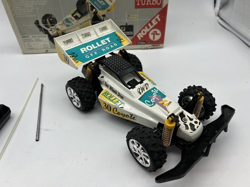 Nikko Buggy Coyote 2 Turbo Rollet Off Road Radio Control Escala 1/18 Vintage - Imagen 2 de 15